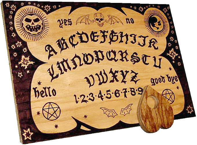 Um tabuleiro ouija