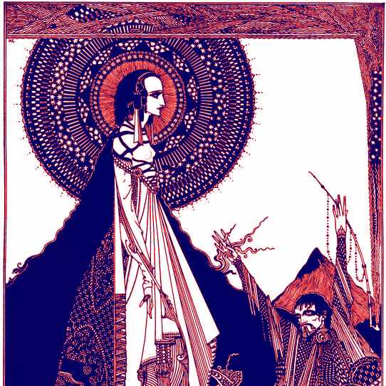 Ilustração de Harry Clarke