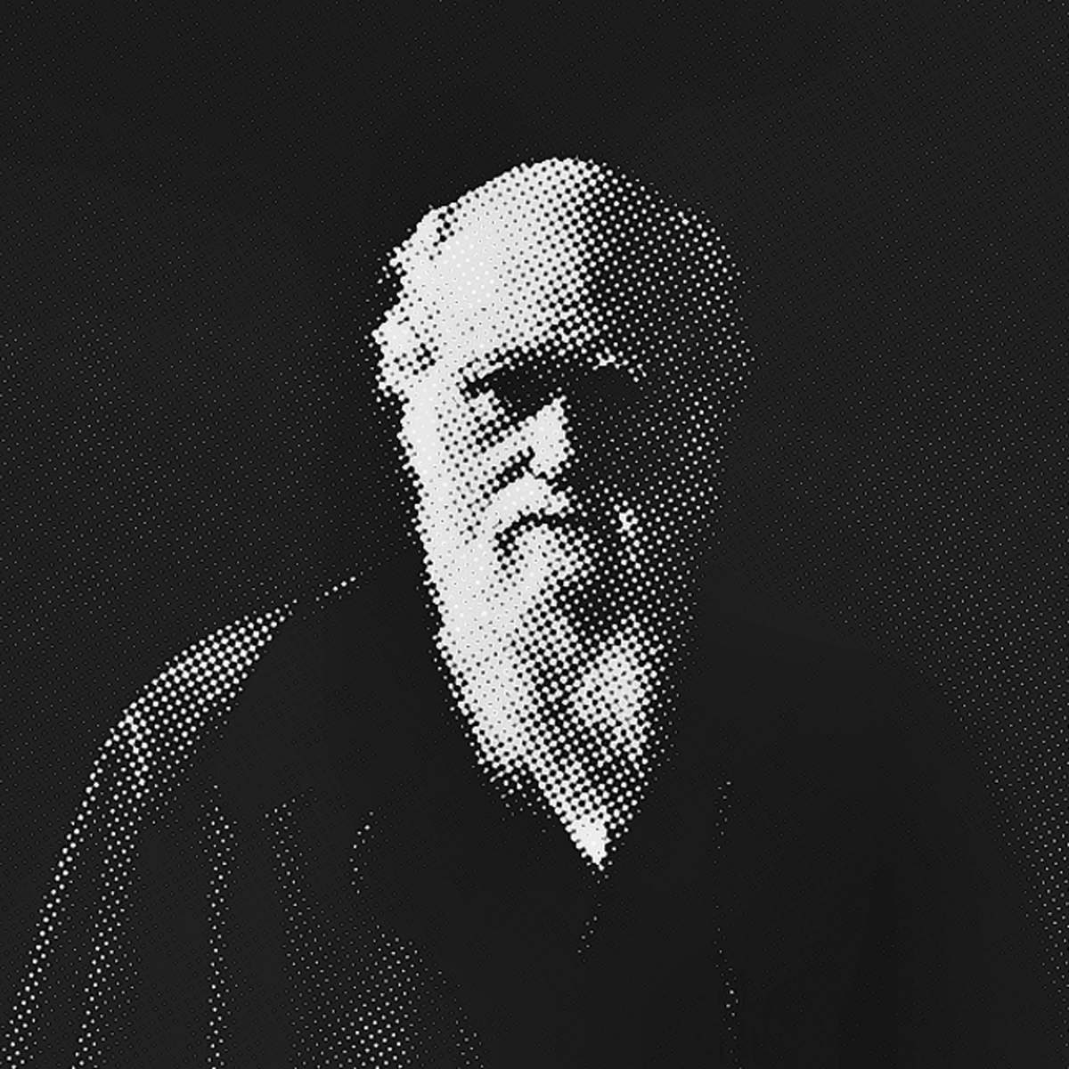retrato de Charles Darwin