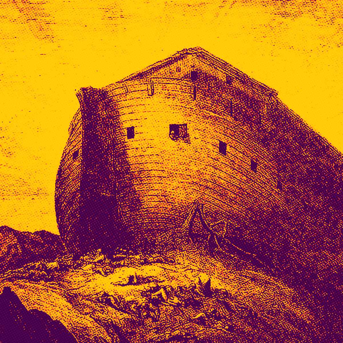 Arca de Noé, em ilustração de Gustave Doré