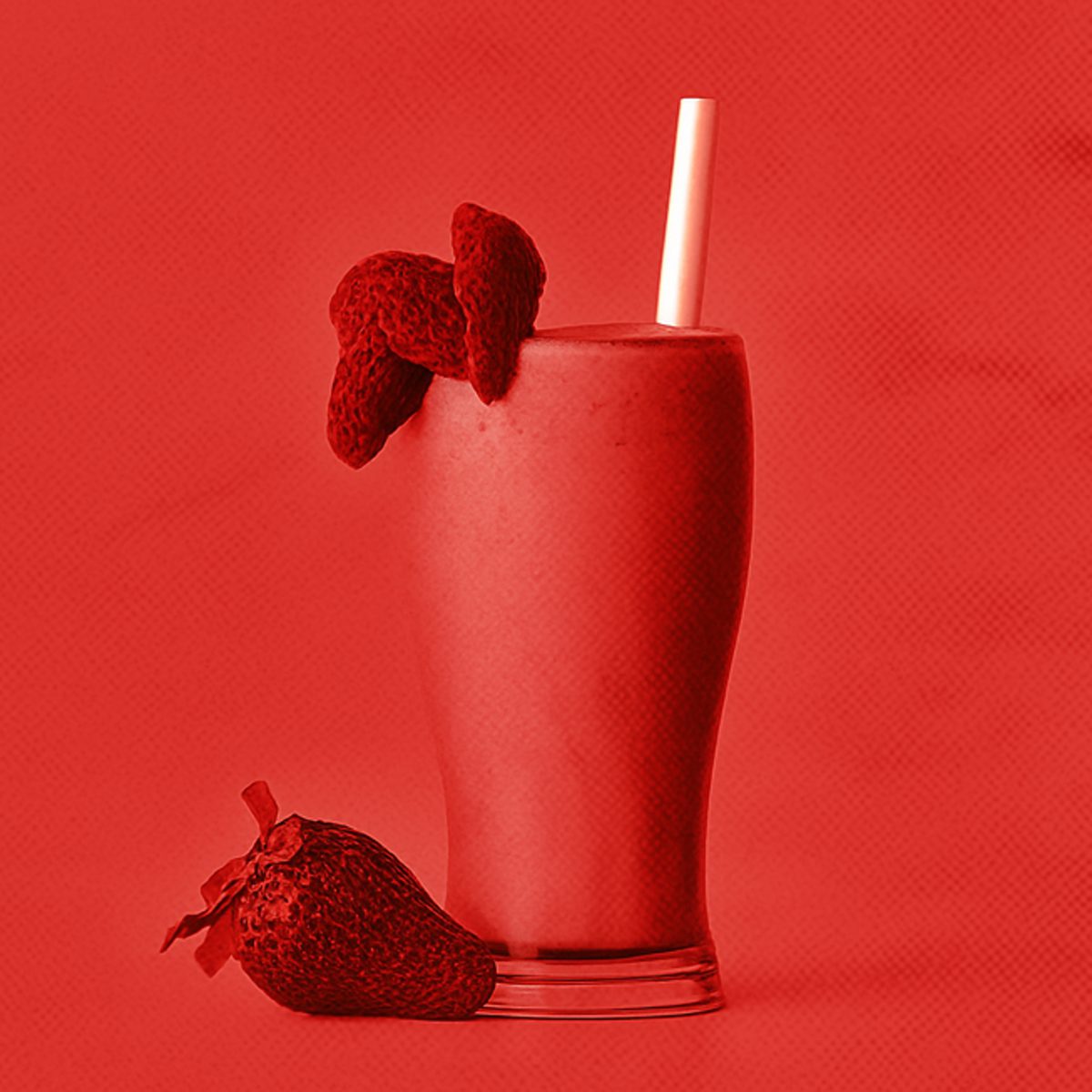 Milkshake de morango 