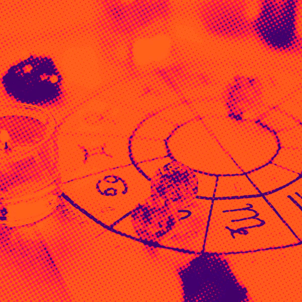 mapa astral, velas, cristais