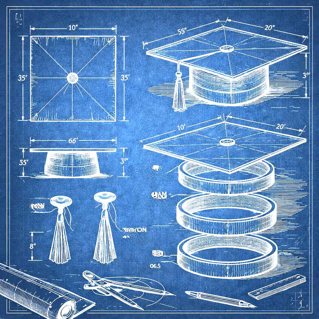 "projeto" de chapéu acadêmico