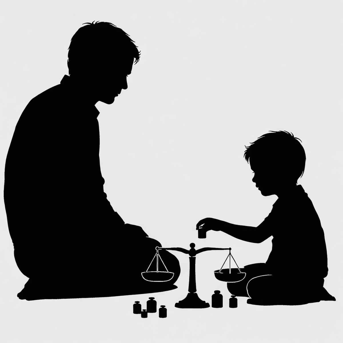 criança aprendendo o básico de ciência