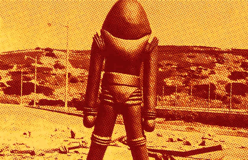 Monstro alienígena de filme B