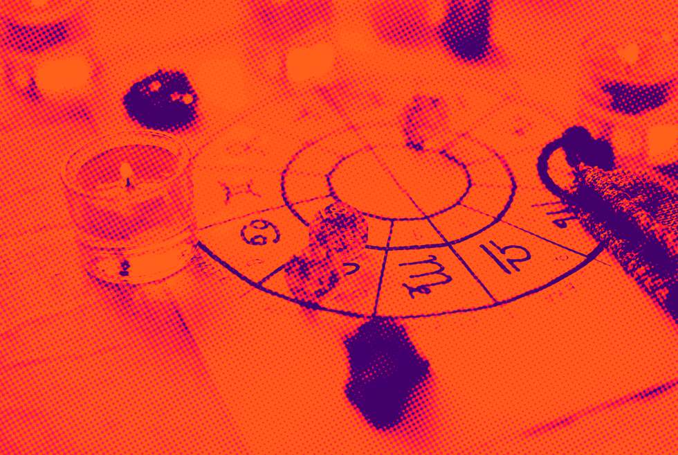 mapa astral, velas e cristais