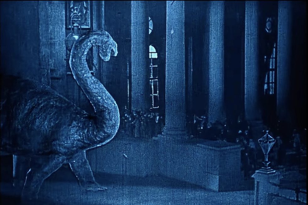 brontossauro em filme de 1925