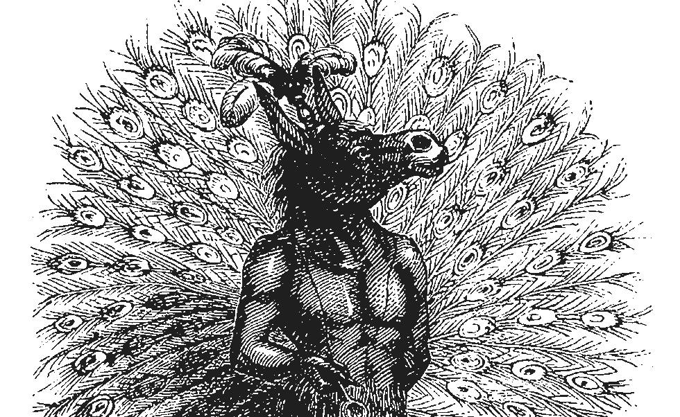 o demônio Adramelech, em ilustração de 1863