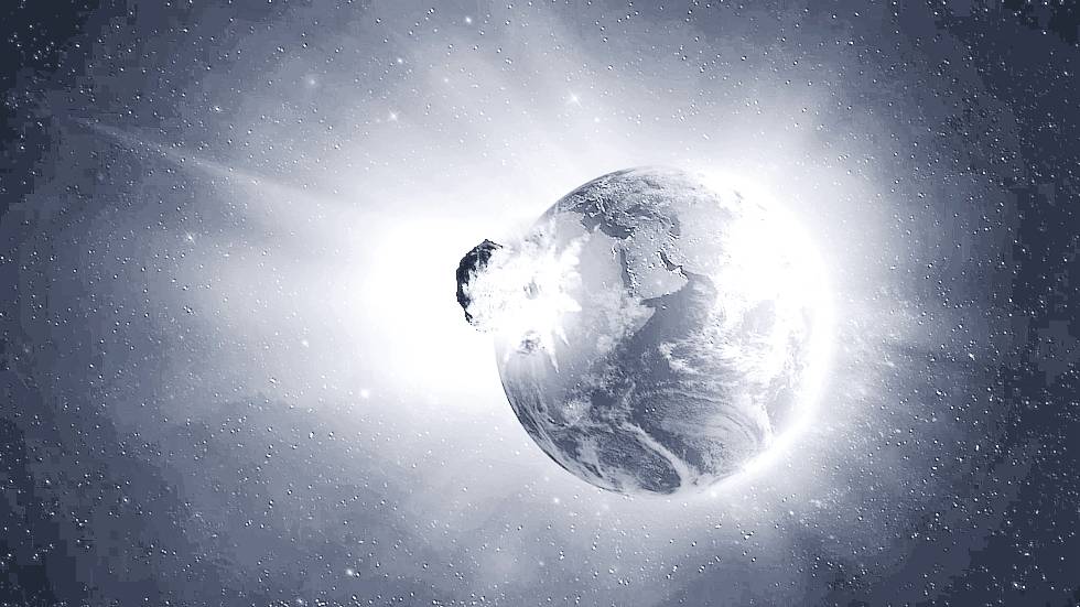 Asteroide colide com a Terra