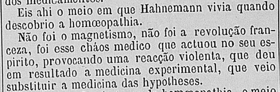 recorte homeopático