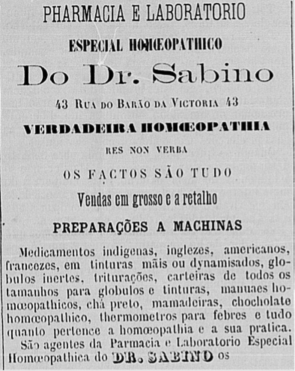 recorte homeopático