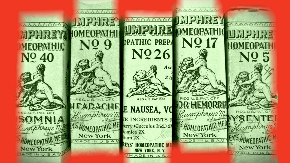 Antigos remédios homeopáticos