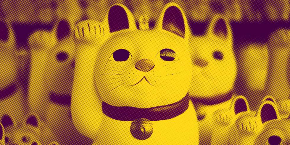 Mankei-Neko, boneco japonês