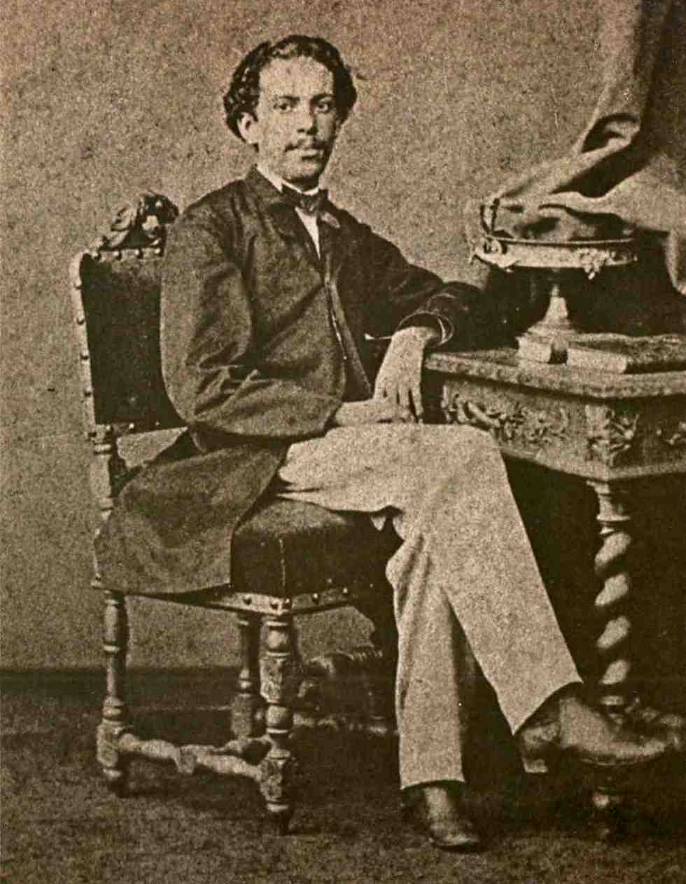 Machado de Assis, aos 25 anos