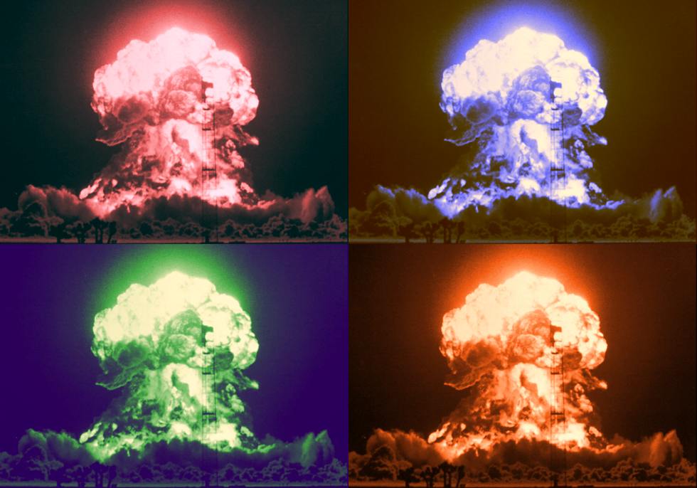explosão nuclear