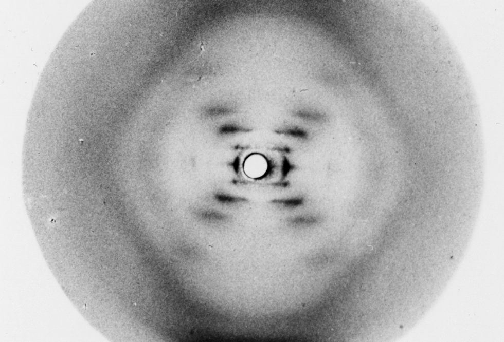 A famosa fotografia 51 da molécula de DNA