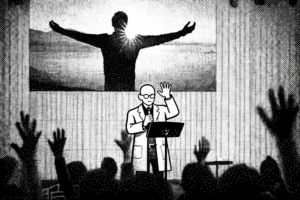 pastor de jaleco
