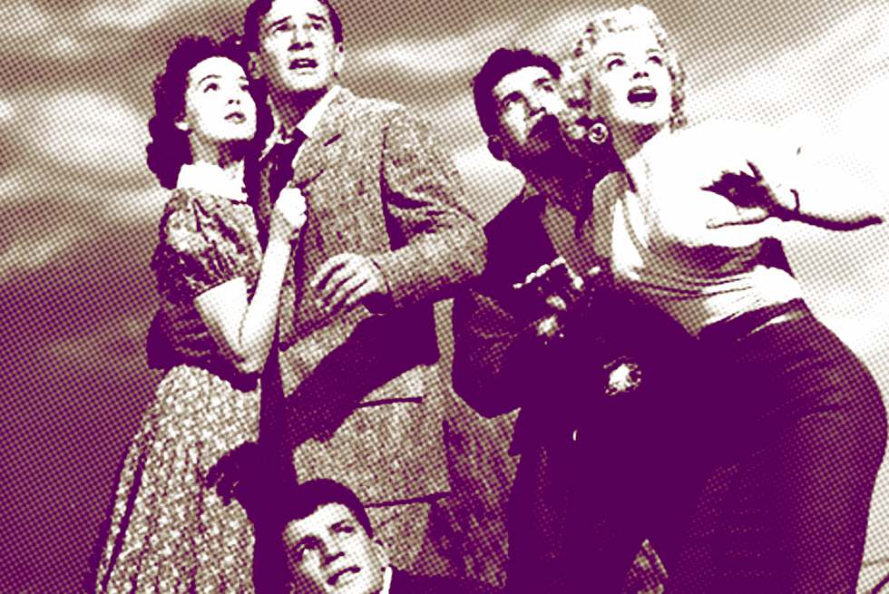 cena do filme "It Cmae From Outer Space" (1953)