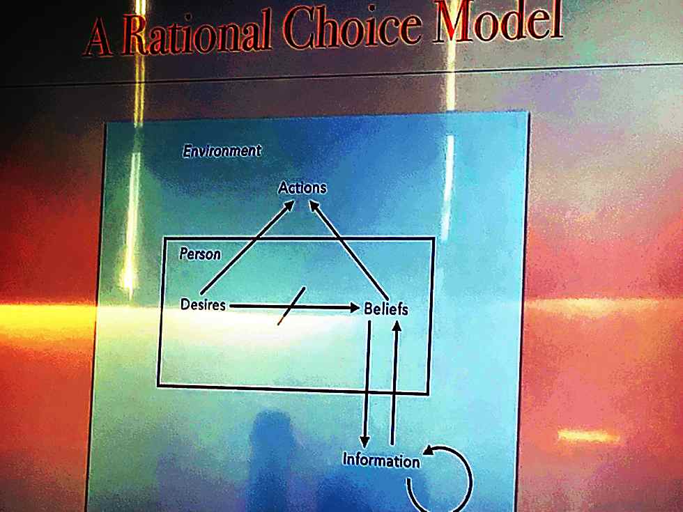 Gráfico do Modelo da Escolha Racional