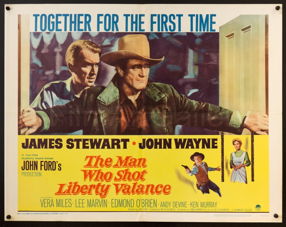 Poster from the movie The Man Who Shot Liberty Valance